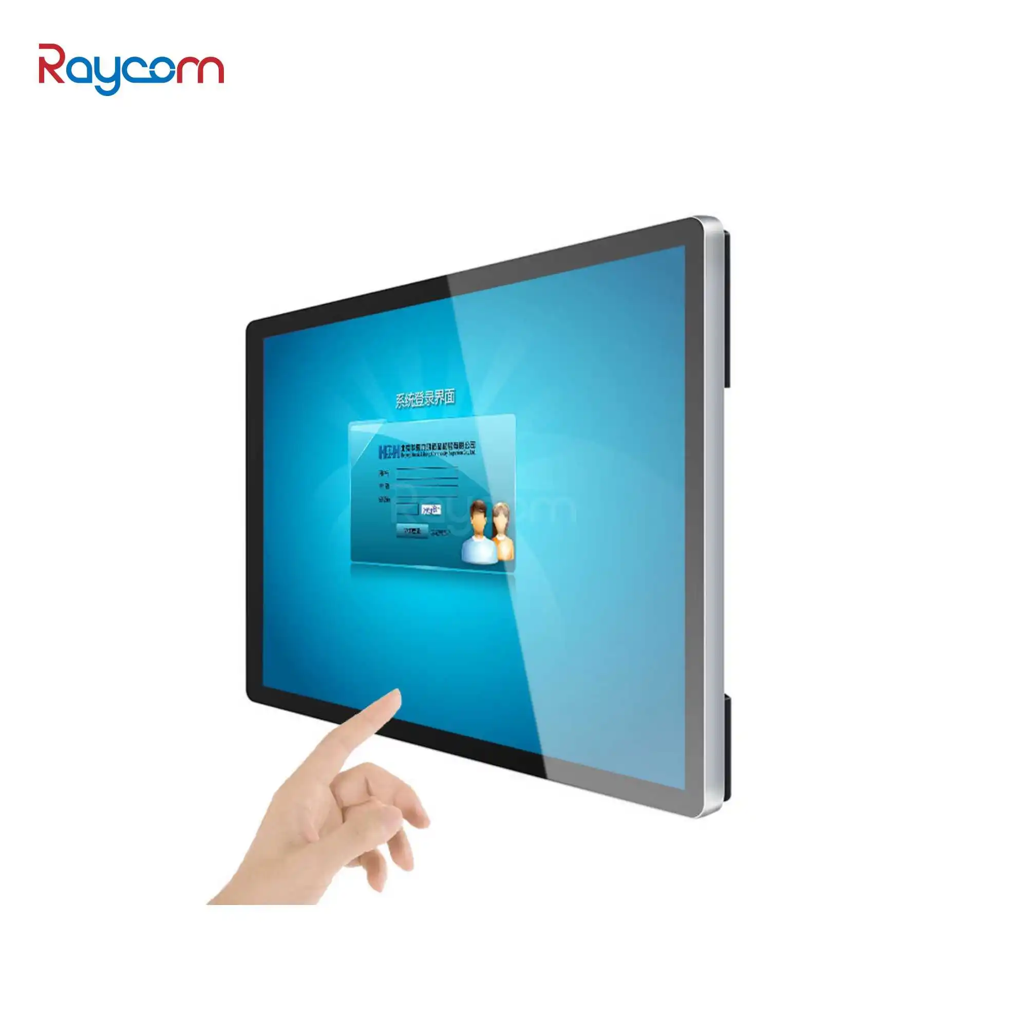 10-Point Touch Screen Monitor LCD Enclosure 15/17/22 Inch Industrial Android Panel PC Aluminum Embedded New Black OEM Indoor SDK