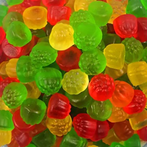 Healthy hot sale vitamin candy carton shape worm gummies