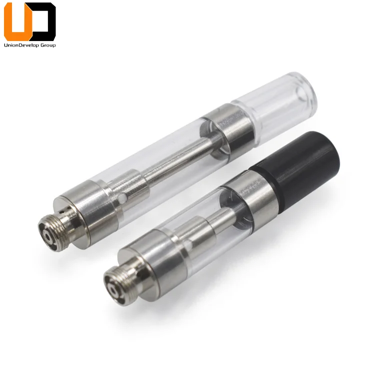 wholesale cbd top airflow cbd vape cartridge quartz 510 thread .5ml .9ml 1ml empty plastic cartridges