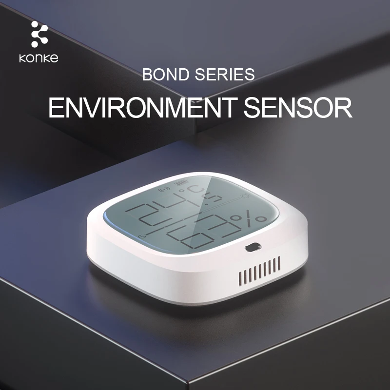 KONKE APP remote digital temperature and humidity sensor zigbee wireless sensor