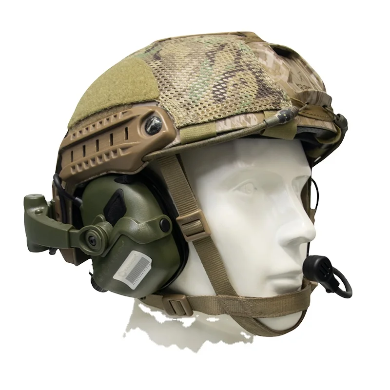 OPSMEN EARMOR M31X Mark Silicone Gel Ear Pads Electronic Hearing Protector For Tactical Helmet Protective Earmuff