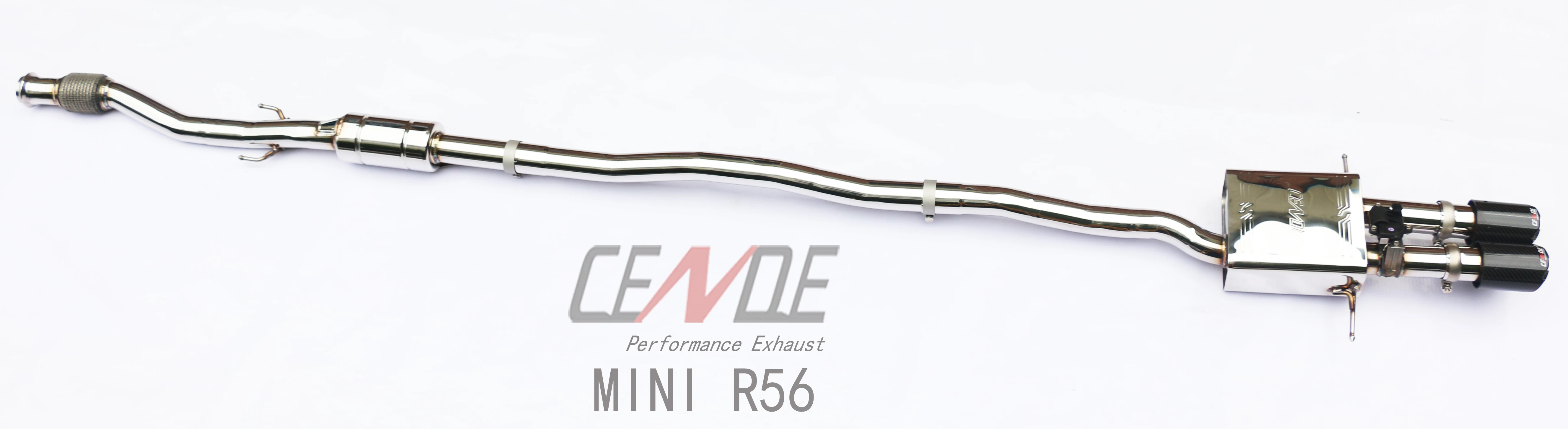 China High Quality Stainless or Titanium Exhaust Pipe for Mini Cooper R56 Exhaust