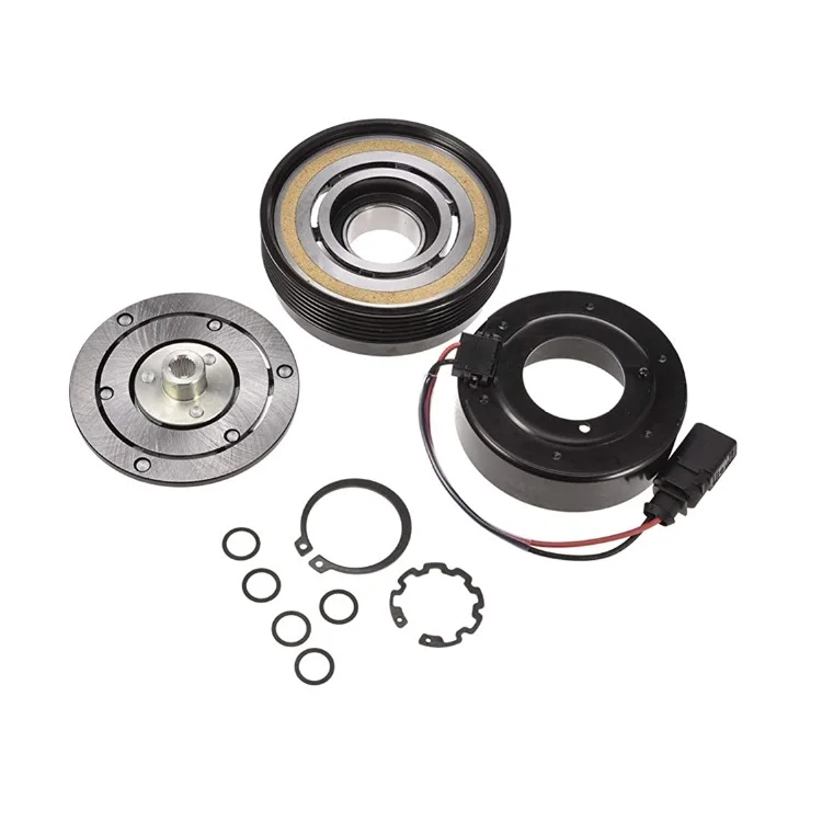 SANDEN 7V16 Compressor 6PK 1J0820803F 1J0820803K Magnetic Clutch For Skoda Octavia
