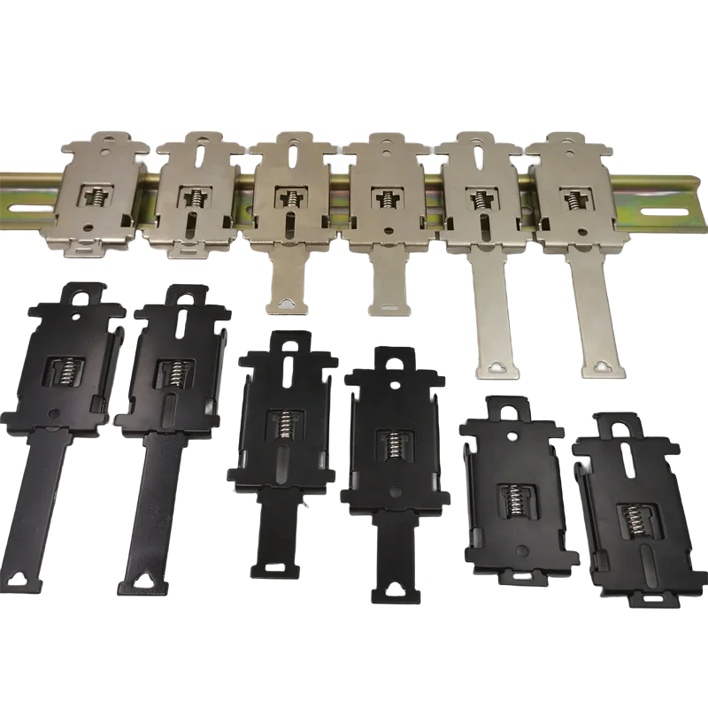 dinrail clip 35mm mounting bracket din rail clamp 35mm mounting bracket clip buckled