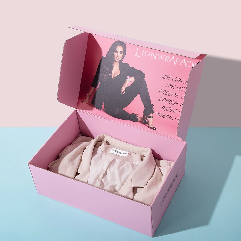 OEM  ODM container packaging box on sale cardboard  Mailer eyelash clothing chocolate gift Shipping packaging box