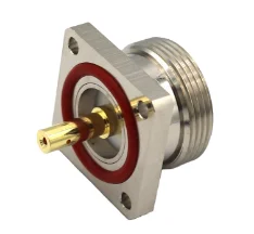 RF microwave coaxial connector adapter7/8  L29 7/16 DIN male to N female connector to PCB mount