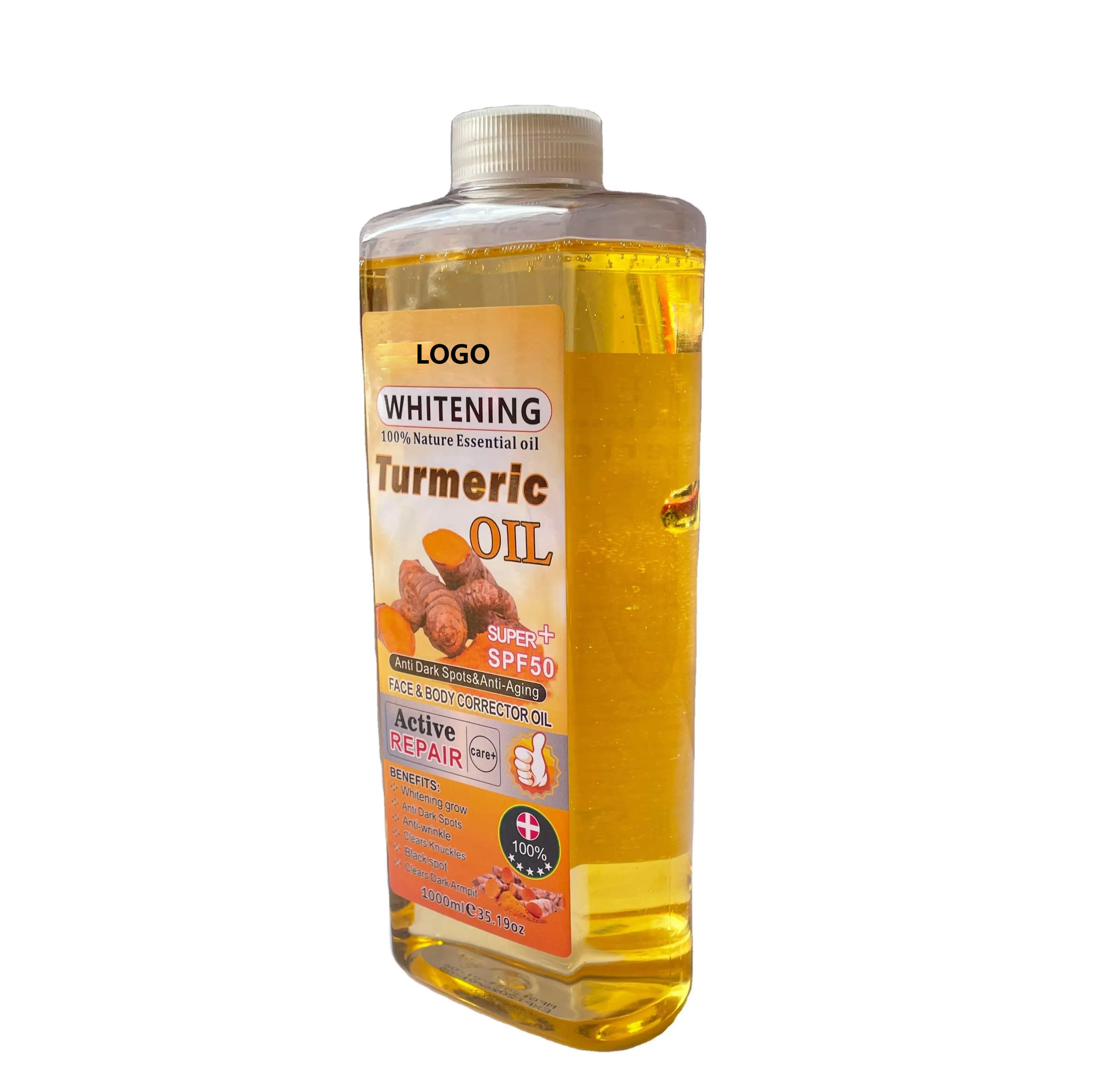 Wholesale Private Label Turmeric Body Essential Oils  Whitening Egg Massage Essential Oils For Face And Body Corrector