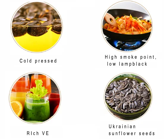 100% Pure Refined Sunflower Oil