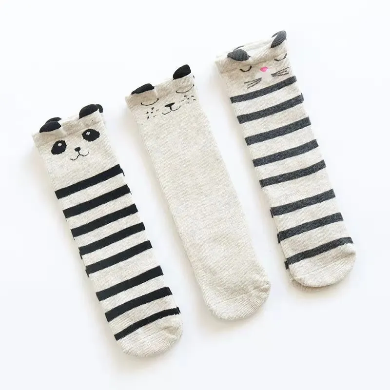Милые детские хлопковые носки