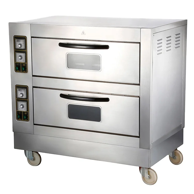 Электрическая двухслойная печь для хлеба высокой мощности для коммерческого использования
