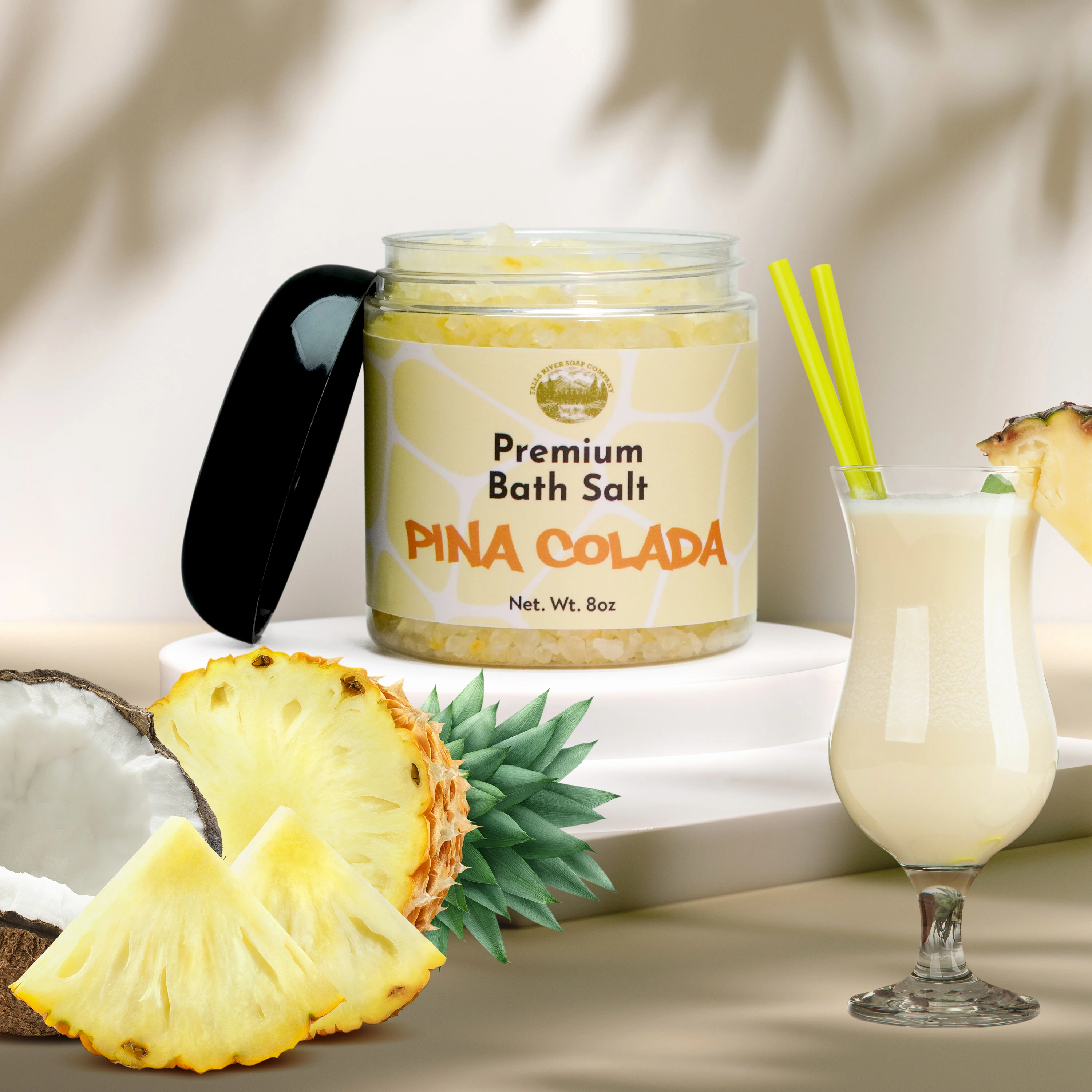 Natural  Premium Bath Salt Scrub Natural Sweet Pea salt body scrubt for men and women