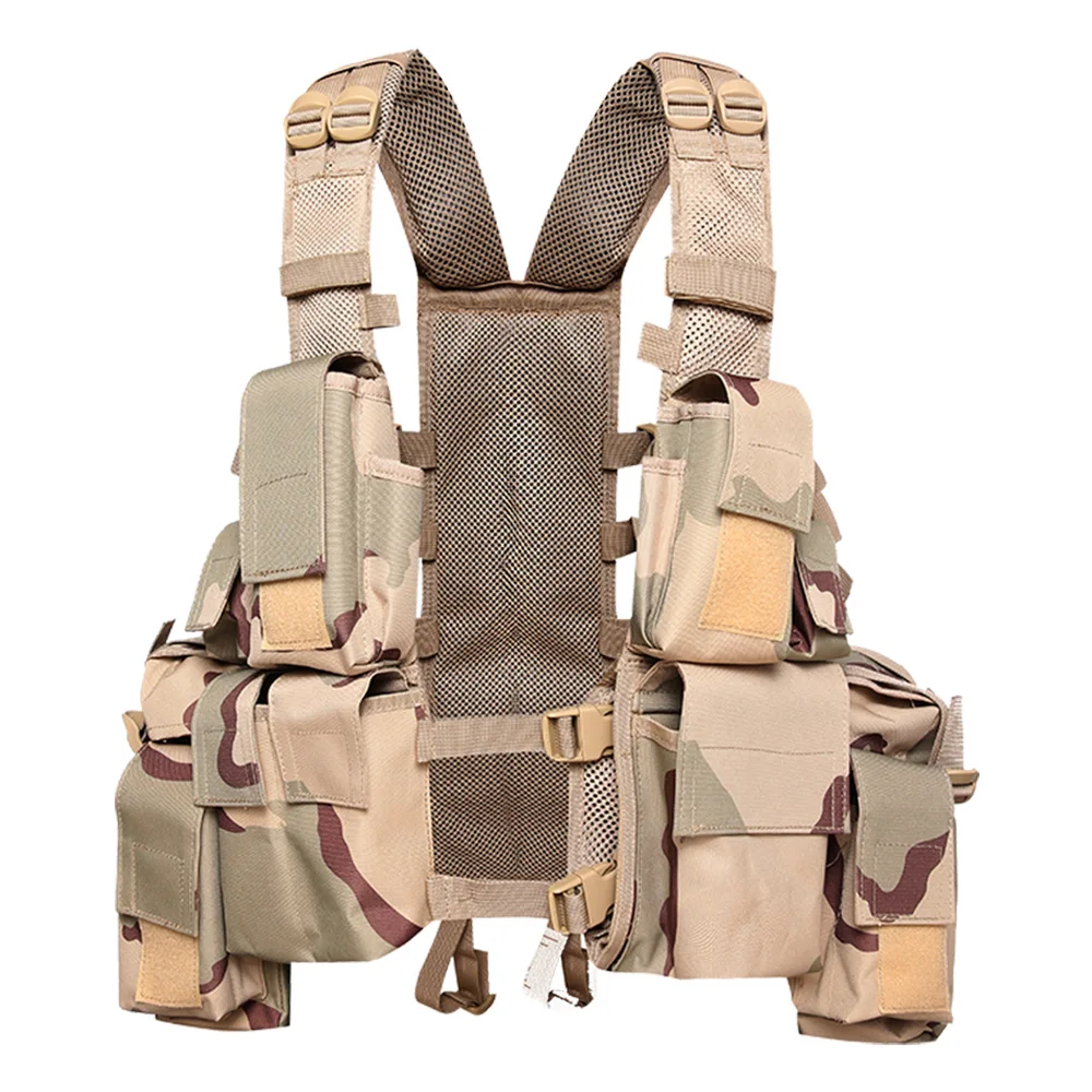 XINXING Custom Portable Carry Tactical Gear Lightweight 3 Colors Desert Camouflage Tactical Chest Rig Bags