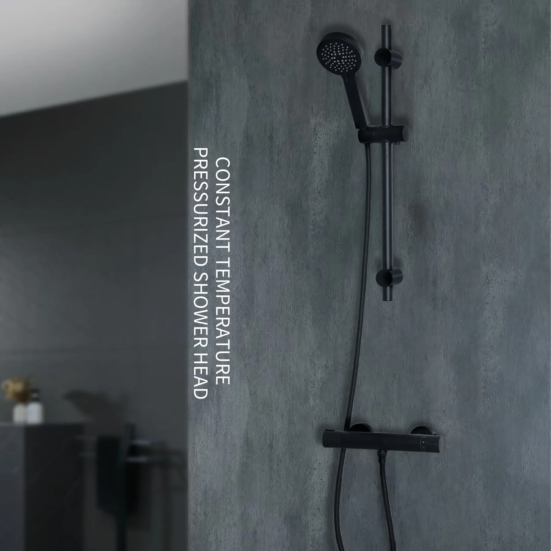 Bathroom rainfall rain adjustable connector for bath shower faucet set