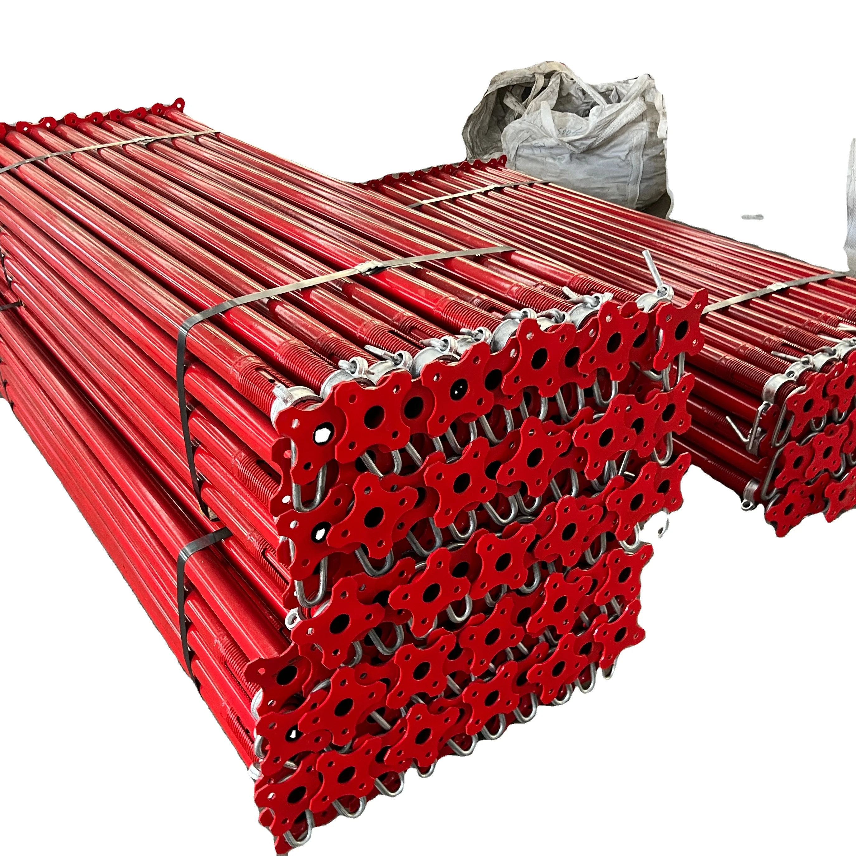 Construction used  pre-galvanizedadjustable steel prop prop post shuttering jacks used frame scaffolding