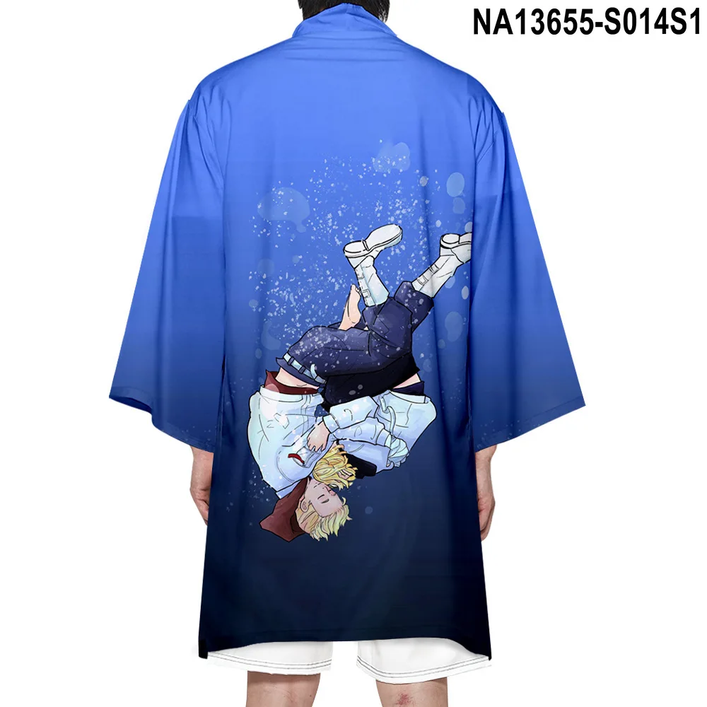  Anime Tokyo Revengers T-shirt Hanagaki Takemichi Ken Ryuguji Cloak Tops Jackets Draken Haori Ryuguuji Mikey Kimono Coats