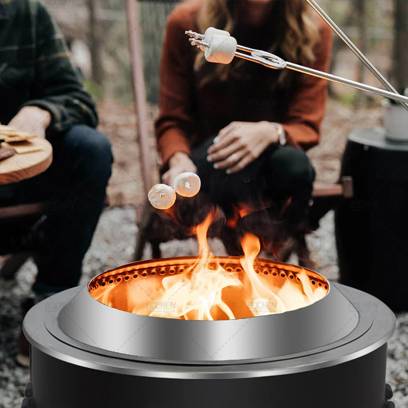 2022 Factory Wholesale Portable Wood Burning Smokeless Fire PIT For Outdoor Camping Gathering