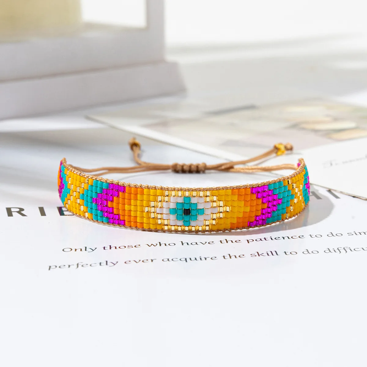 luckyee - Wholesale handmade woven bracelets Miyuki bracelets creative cartoon animal bracelets
