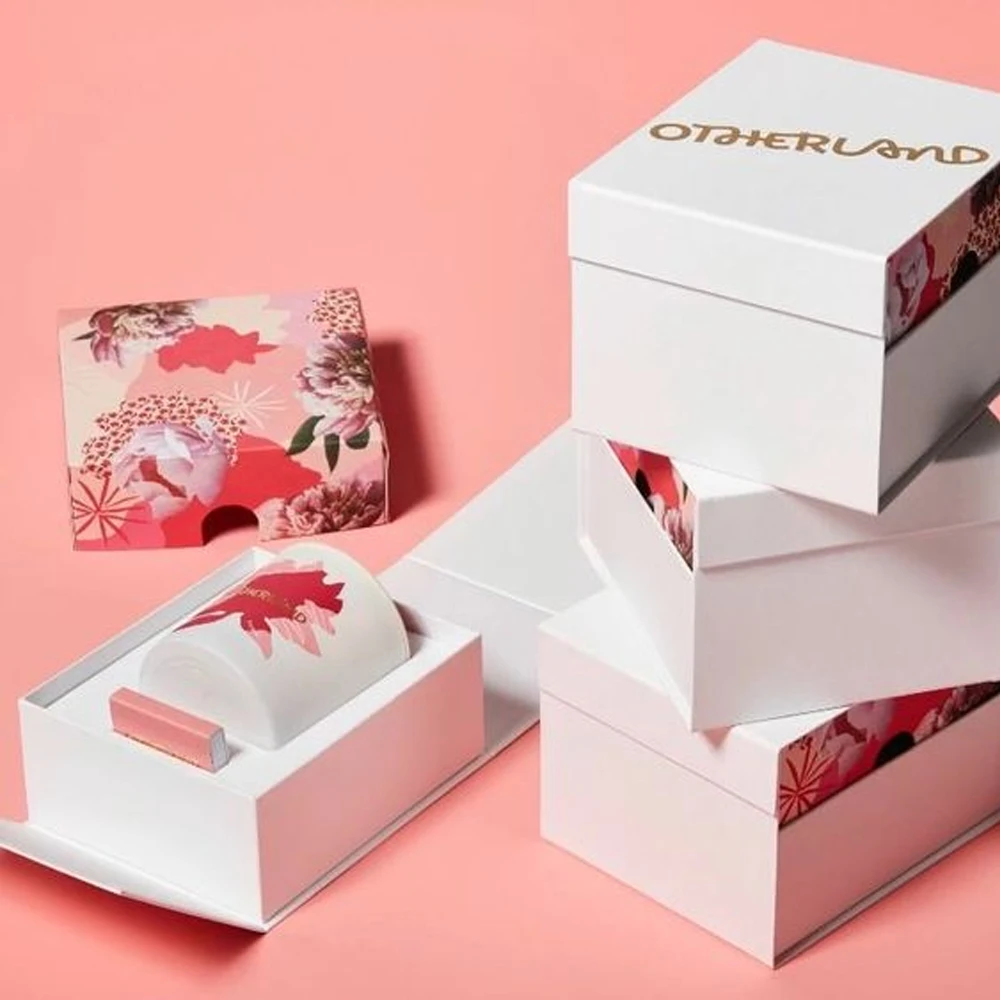 Популярные дизайнерские картонные пустые однотонные банки для свечей с упаковочными подарочными коробками класса люкс