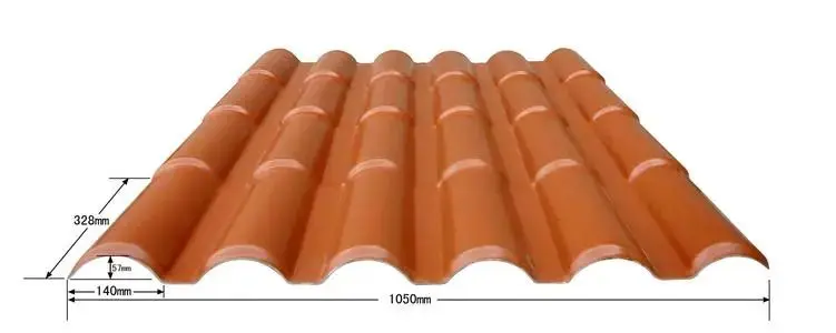 2021 low price hihg quality ASA Synthetic Resin Roofing tiles