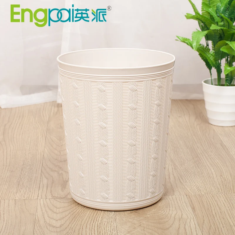 custom indoor white pink food office hotel bathroom kitchen room dustbin manufacturers plastic garbage waste bins
