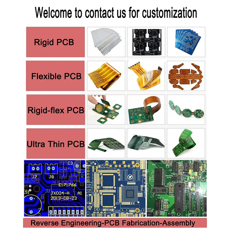 China OEM Multilayer PCB Manufacturer Customize UVA Drone Flight Controller Board Receiver PCB Rovide Drone Circuit PCBA Boards