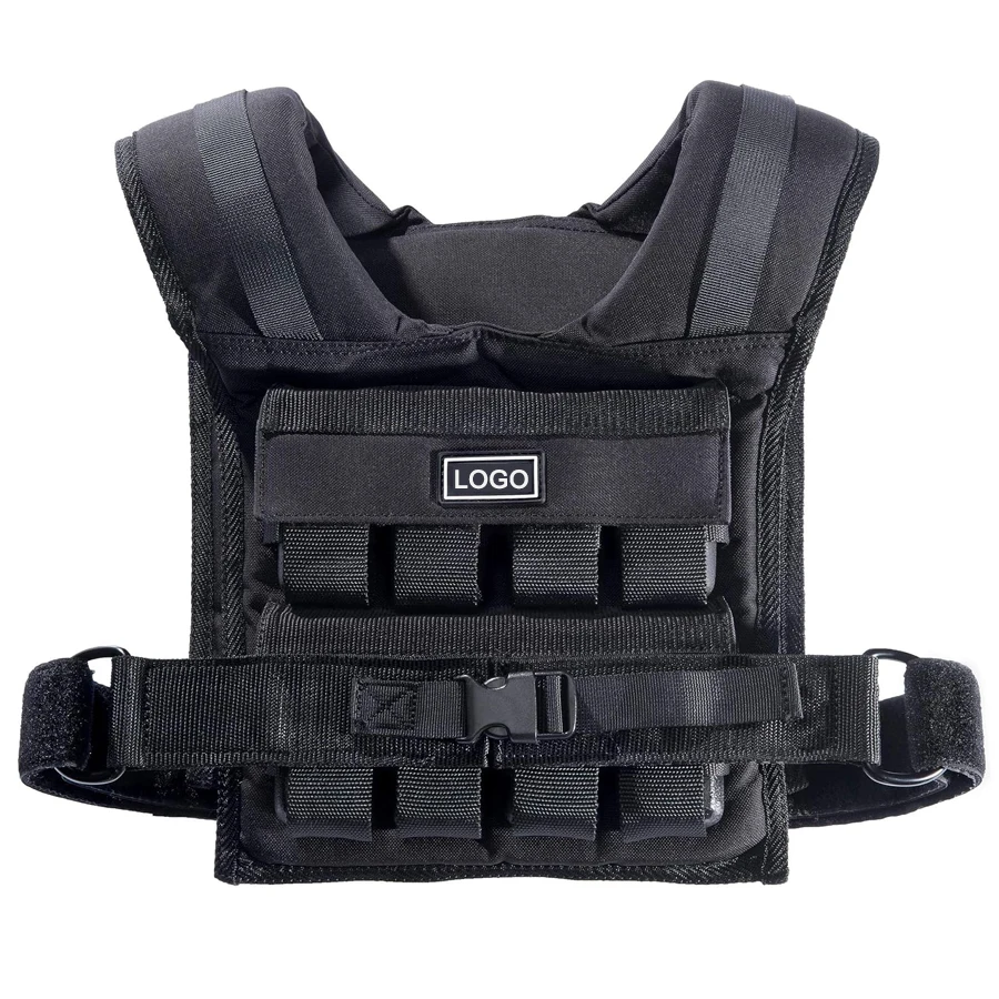 Tellus Fitness 10kg Oxford Fabric Weighted Vest for Men for Crossfit and Sand Weight Training