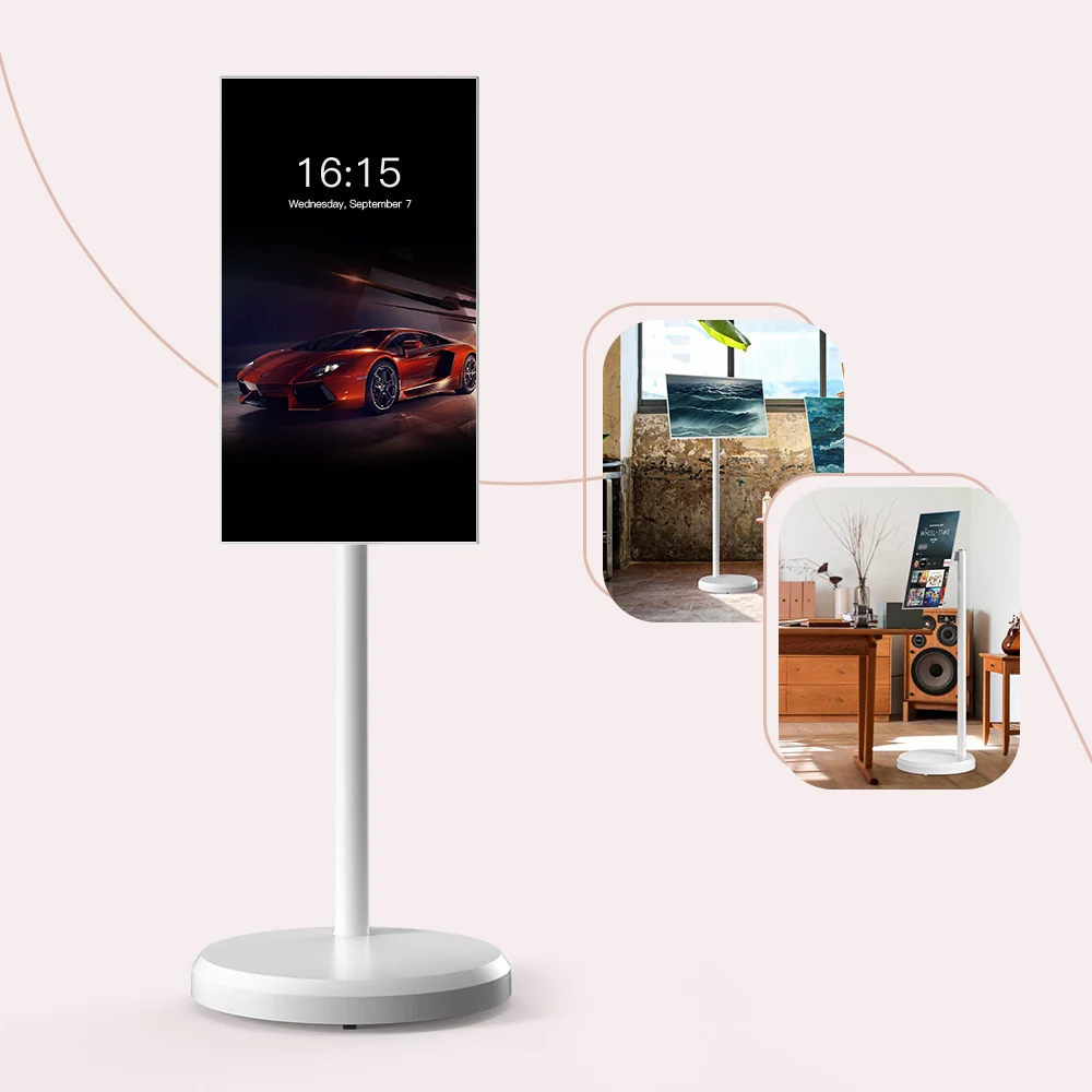 21.5inch smart android 12 with wifi certification 4GB 64GB android outdoor tablet pc with battery