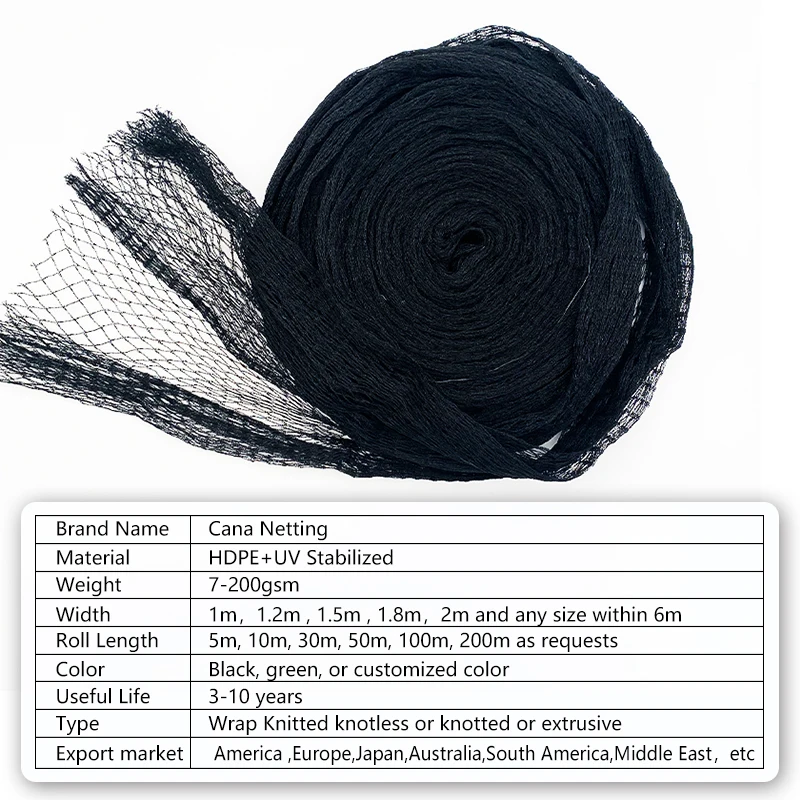 High strength new products knitting anti bird netting protection net bird net for rice field  Garden Vineyard