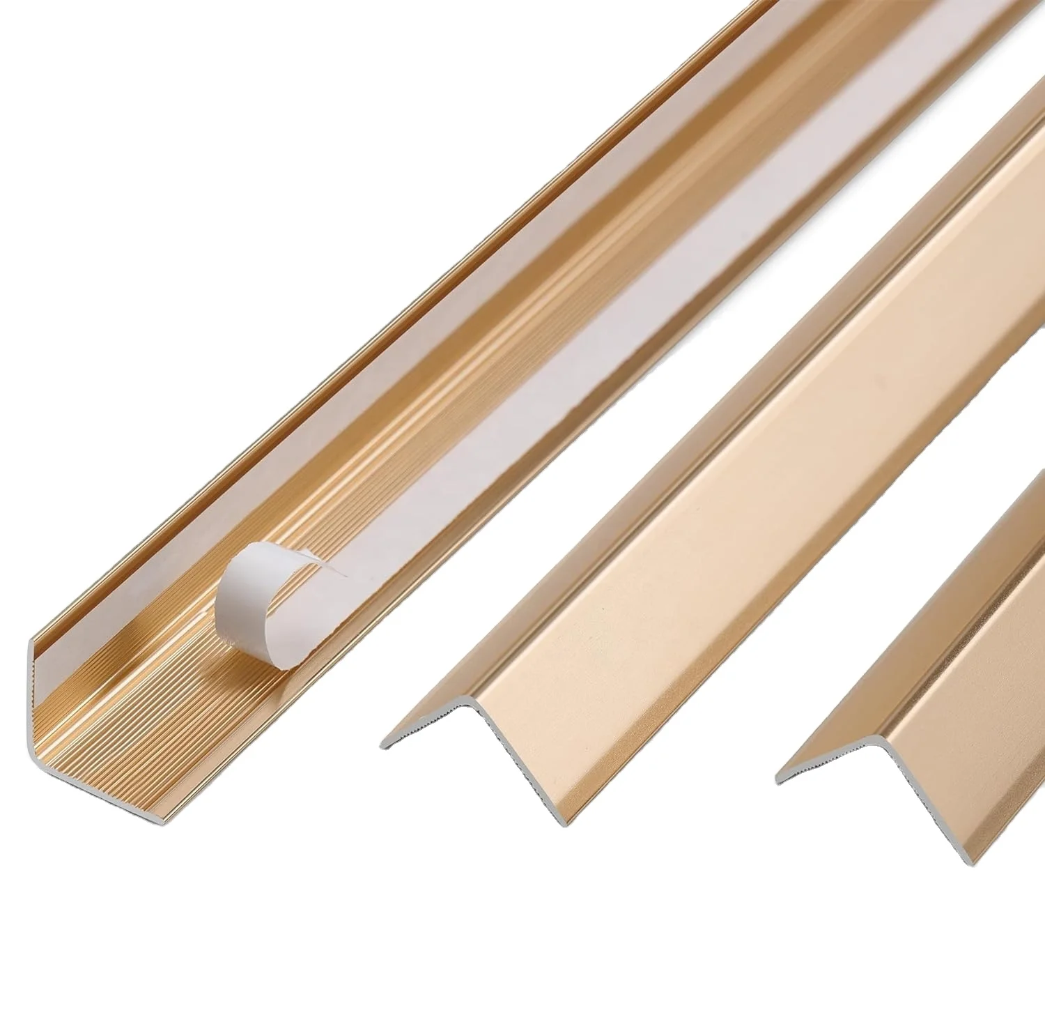 Factory Aluminum corner anti-collision strip in the floor