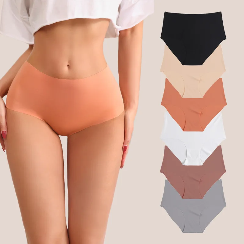 Women Hollow Out Underwear Women Panties Heart Seamless High Waist Sexy Secret Lace G-string Brief Brief Seamless Panty 0583