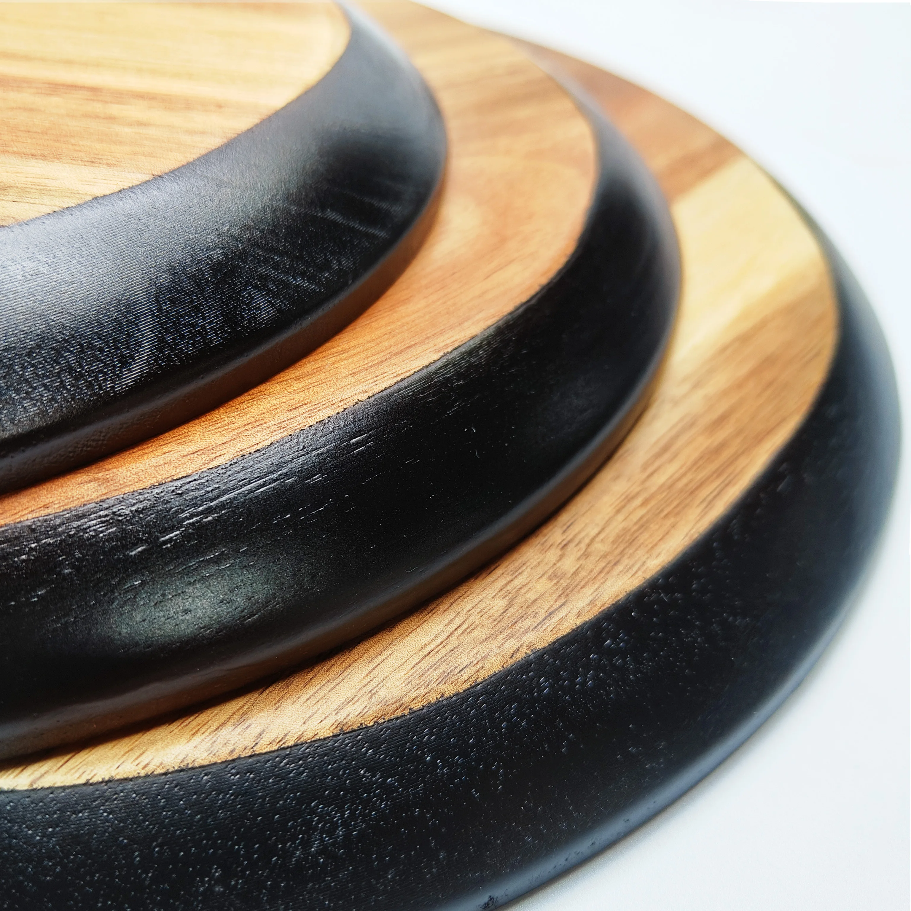 New bestseller 3pcs round Acacia wood cutting board wooden cutting board kitchen