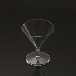 Conical Contour Disposable Plastic Dessert Cups Factory Direct Wholesale Custom High-Quality Eco-Friendly Plastic Dessert Cups