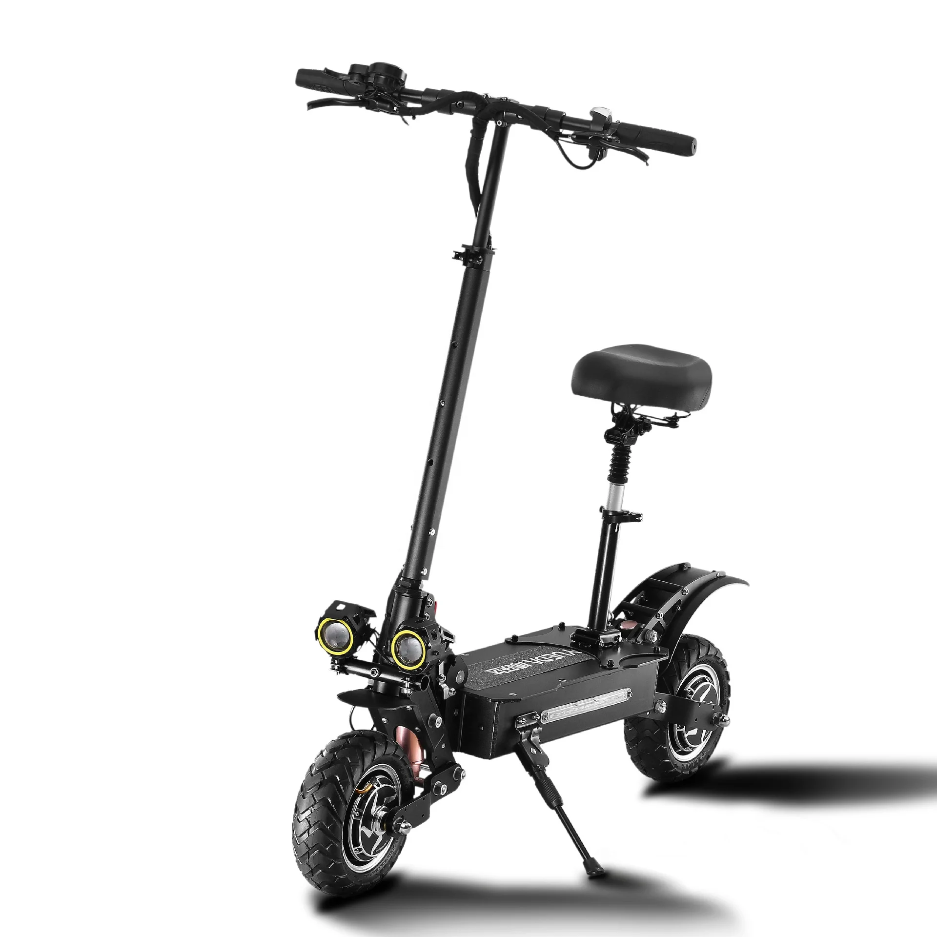 11-inch 60VC double-drive high-speed off-road high-power folding electric scooter adult scooter electric dirt scooter