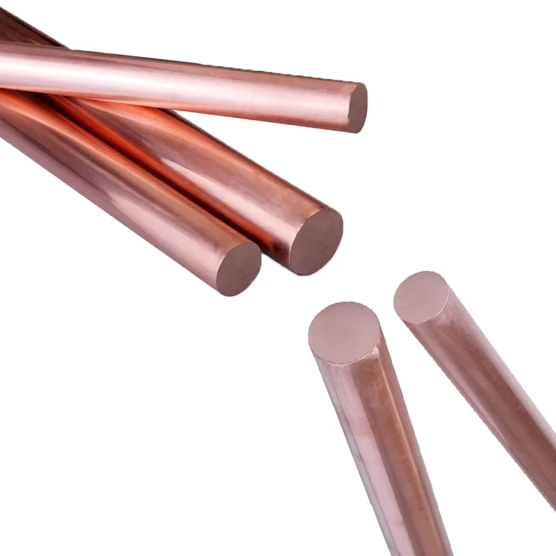 High Hardness red Copper Rod C17200 round Bronze Rod Mold Copper Alloy Non-Ferrous Metal