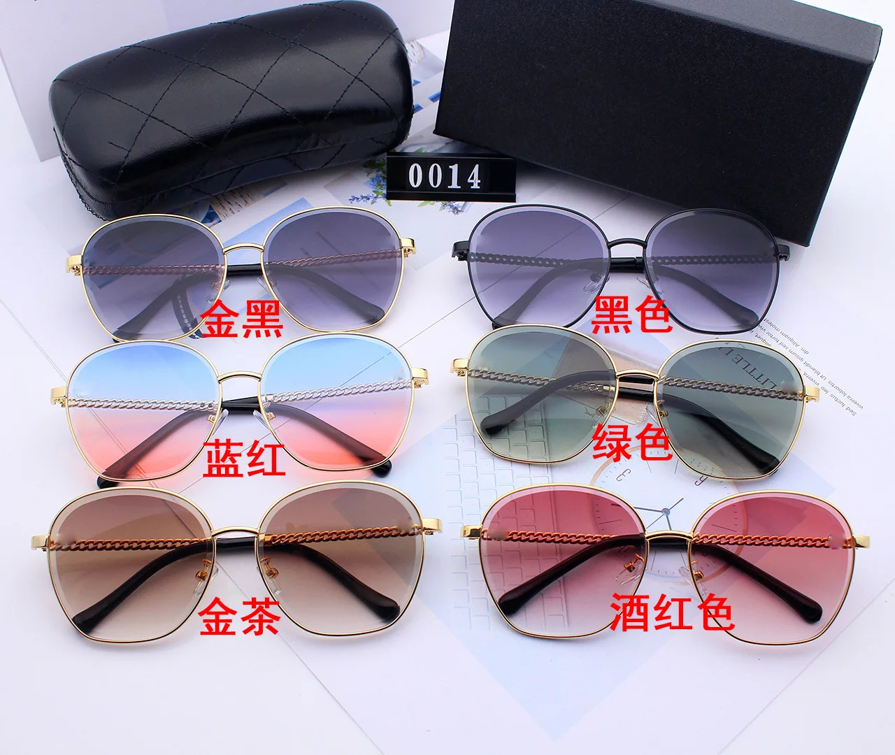 
womens fashion trendy 2021 Newest bigger frame men Sun glasses TR frame Nylon lense designer brand CC luxury design sunglasses 