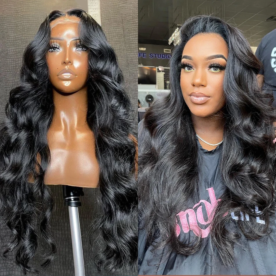 Lace Front Wigs With Baby Hair,Lace Frontal Body Wve Wig Human Hair,Wholesale Body Wave 360 Lace Wig For Black Women
