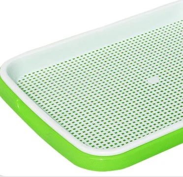 PP Plastic Hydroponic Vegetable Soilless Cultivation Seedling Tray For Sprouting Vegetables