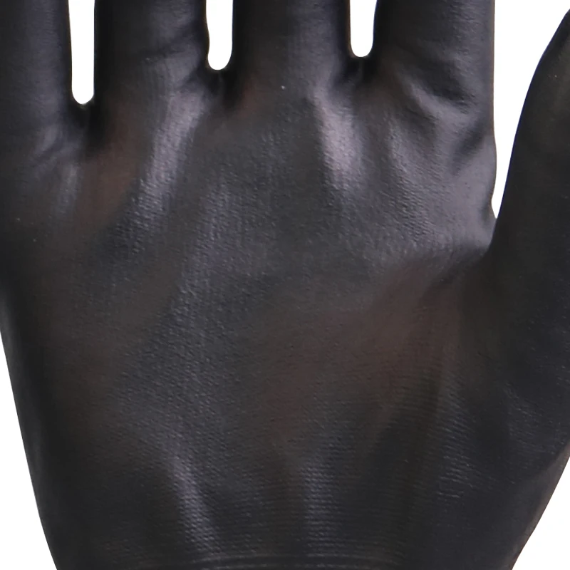 Construction construction wholesale customized black nitrile coating 3/2 impregnated work gloves protective safety gloves