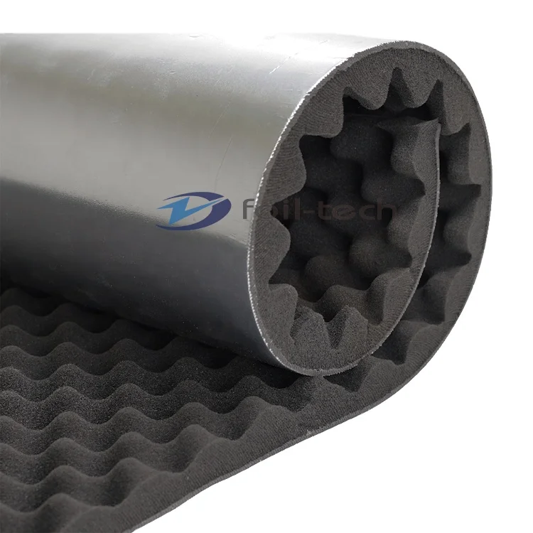 Acoustic Mass Loaded Vinyl Pipe Insulation Foam Lagging