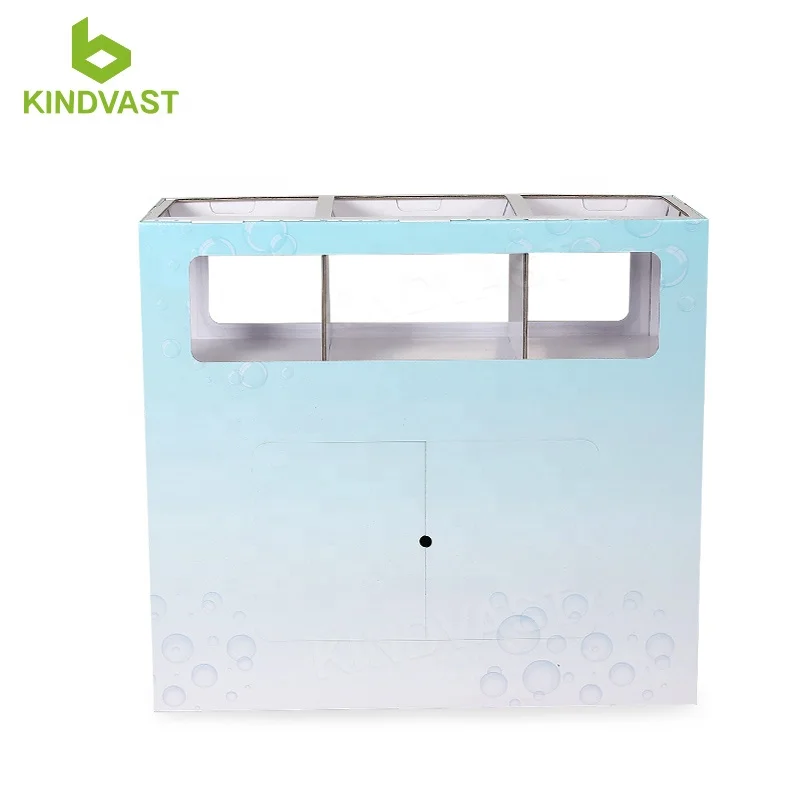 cardboard promotional pop retail dump bin floor display for toys , Free samples!