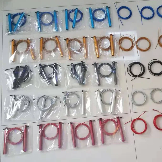 
Gym Equipment Exercise Adjustable Bearing Aluminum Wireless Jump Speed Rope 3m 