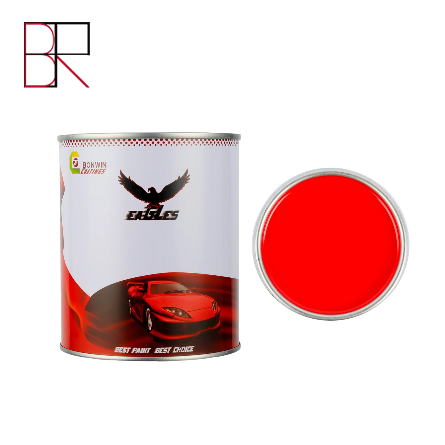 Поставки от производителя, однотонные белые краски 2K для автомобильного восстановления, акриловые краски-распылители