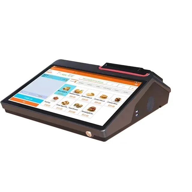 
12 inch capacitive pos android cash register with printer 