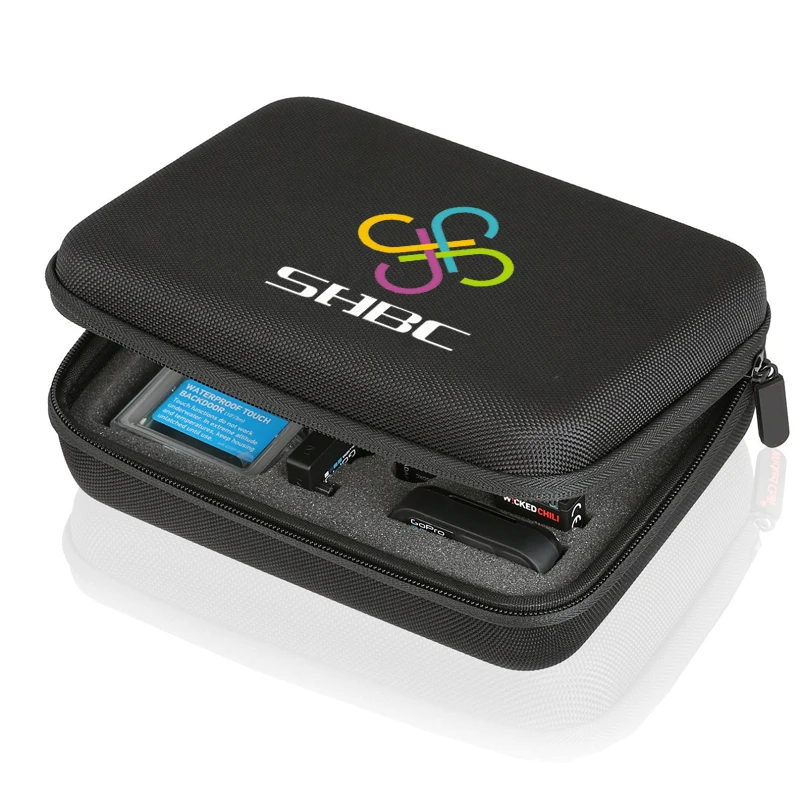 S/M/L Size Waterproof EVA cover protective gopros bag case for heros 2/3/3+/4 accessories