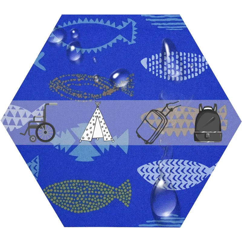 100% полимерная занавеска, Затемняющая огнестойкая Затемняющая ткань