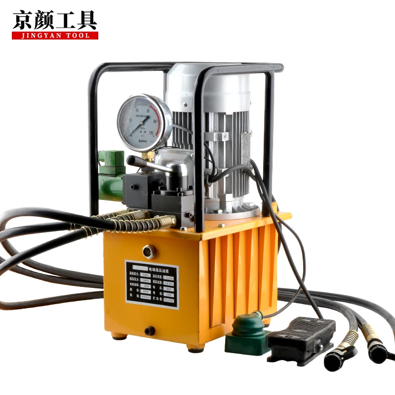 DB150-D3 hydraulic electric pumps 700 bar High Pressure hydraulic oil pump three way power pack