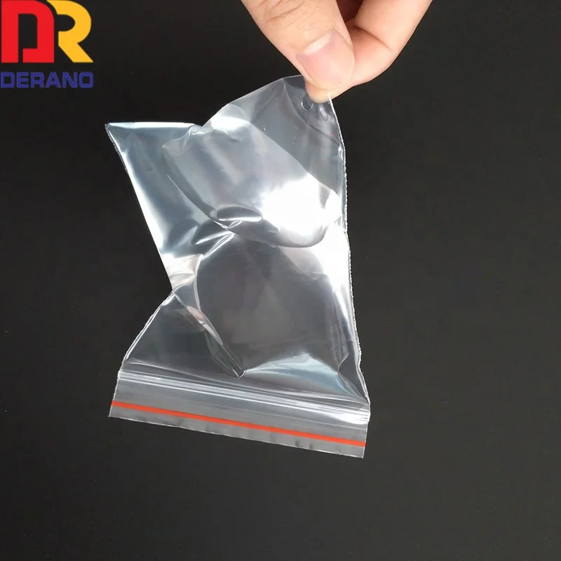 food grade china supplier transparent freezer food storage zip lock plastic bag waterproof pe bags with zipper
