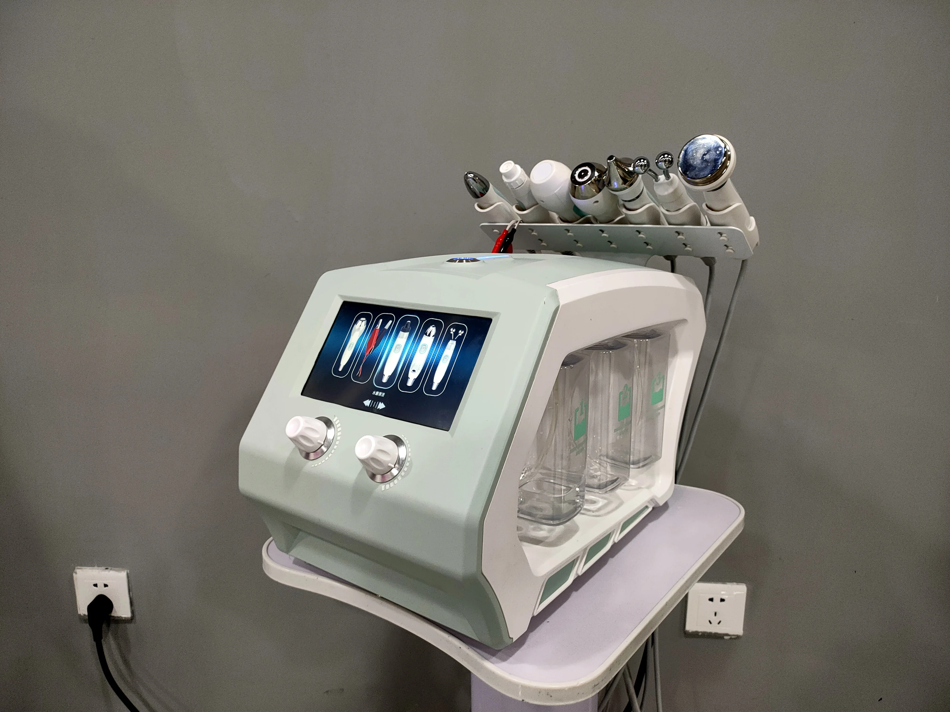 High quality 7 in 1 skin rejuvenation vacuum blackhead remover hydro facial machine