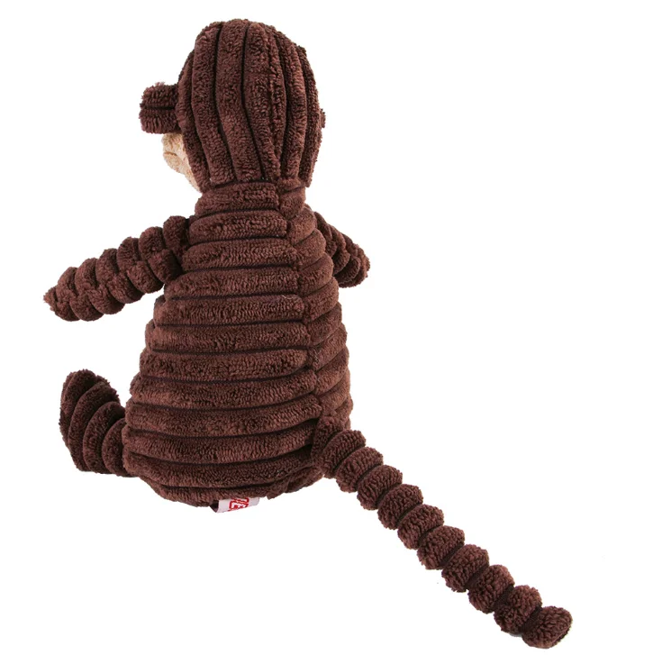 Pet Grind Teeth Training Corduroy Sound Plush Dog Toys Squeaky