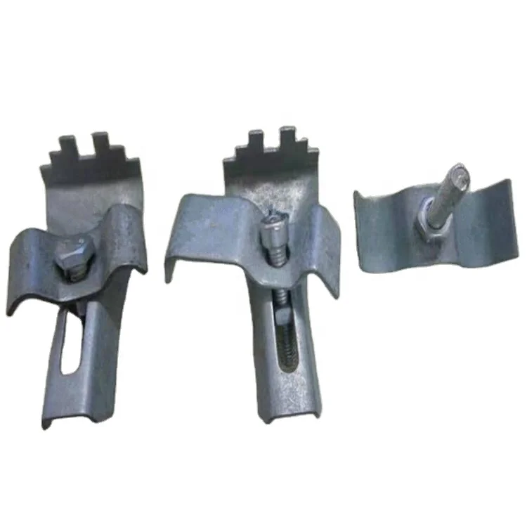 stainless steel metal grip galvanized steel steel cable clamp  clips  fastener